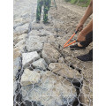 galvanized welded gabion box wire mesh retaining wall river bank gabion basket stone cage landscape